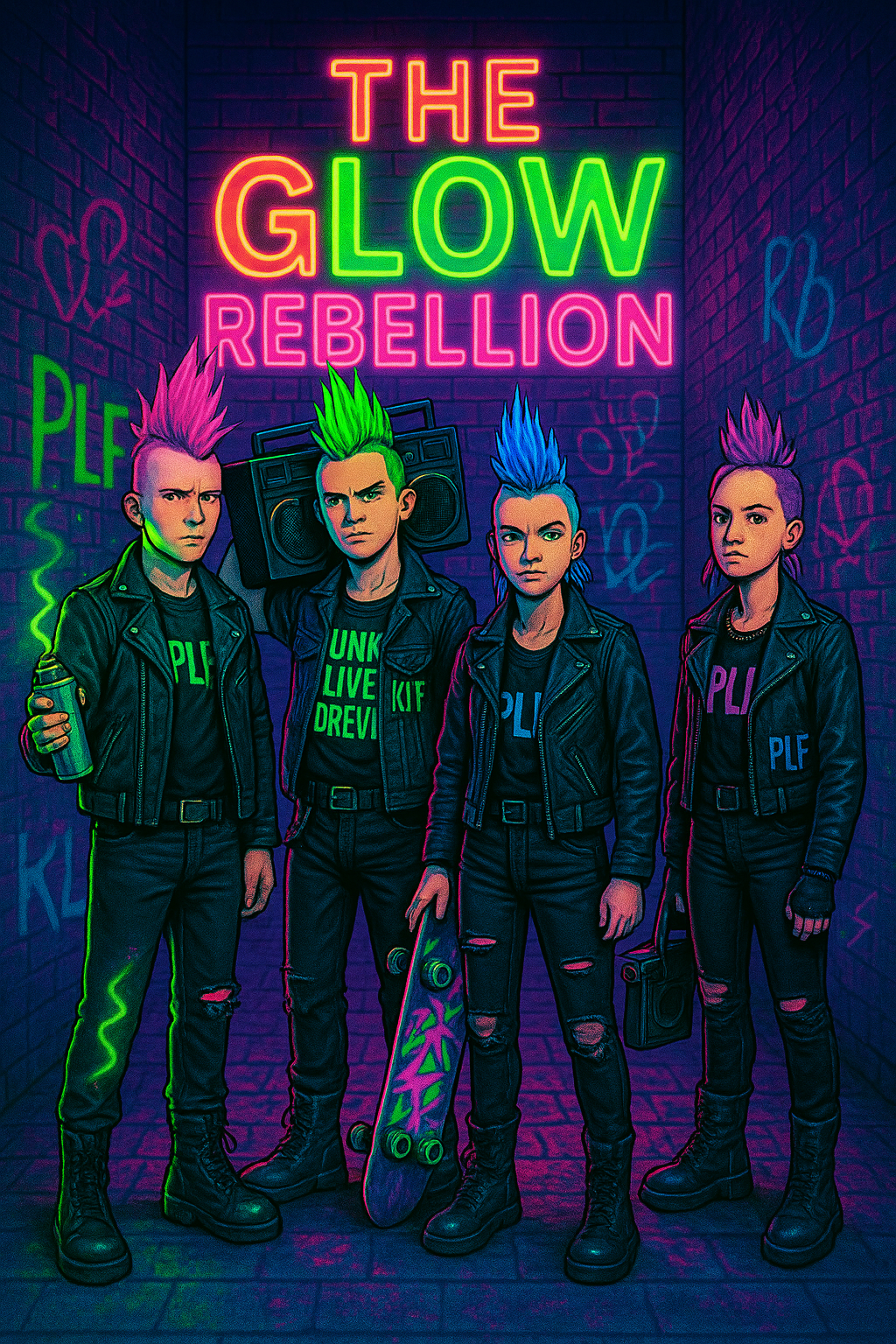 š„ The Glow Rebellion: When PLF and KLF Collide in Glorious Neon Chaos