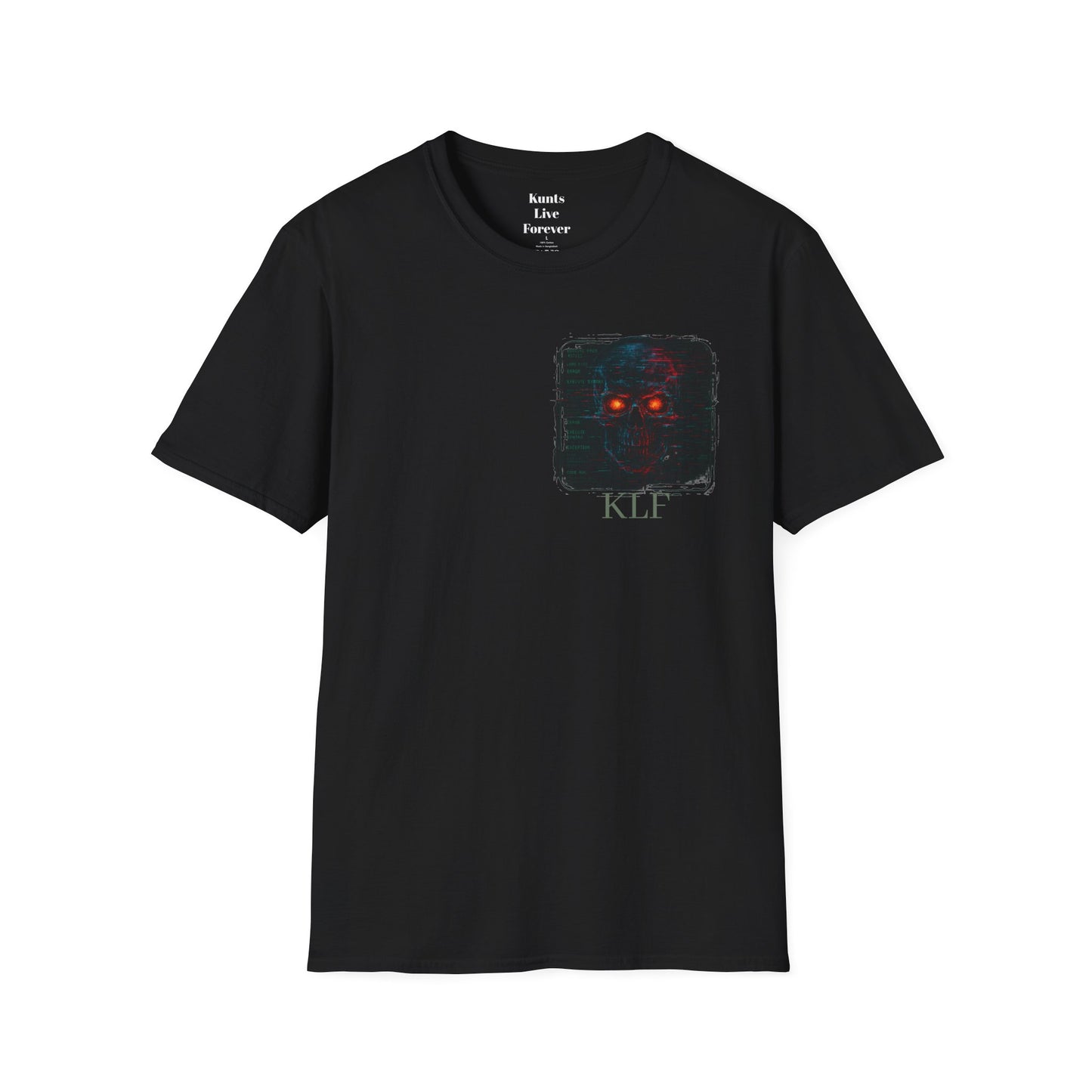 Punk streetwear tee by KLF.