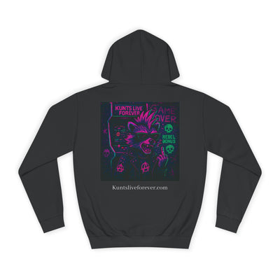 KLF "Game Over" Hoodie - Kunts Live Forever