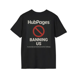KLF “"Banned By Hub Pages"” Tee | KLF Streetwear - Kunts Live Forever
