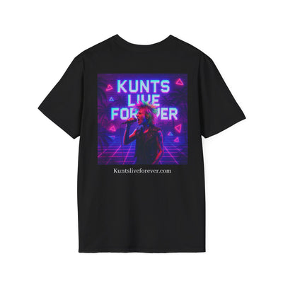 KLF "Neon Scream" Tee - Kunts Live Forever