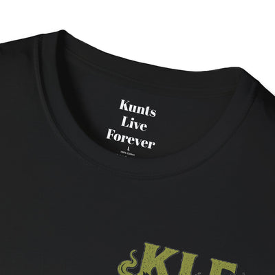 Punk streetwear tee by KLF.