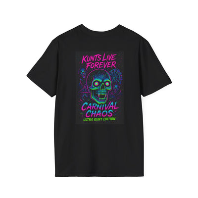 KLF "Carnival Chaos" Tee - Kunts Live Forever