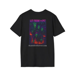 KLF "Lit From The Pit, Fully Emerged" Tee - Kunts Live Forever