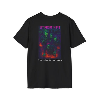 KLF "Lit From The Pit, Fully Emerged" Tee - Kunts Live Forever
