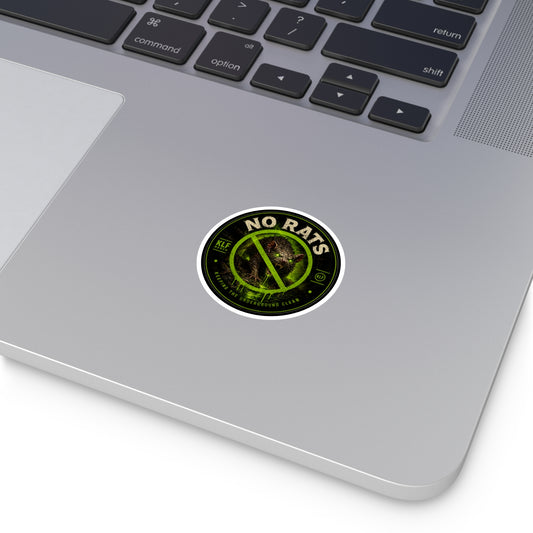 KLF “No Rats” Sticker | Lit From the Pit | KLF Merch