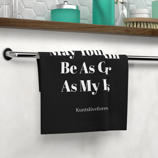 KLF "May Your Skin Be As Clear As My Balls" Face Towel | KLF Streetwear