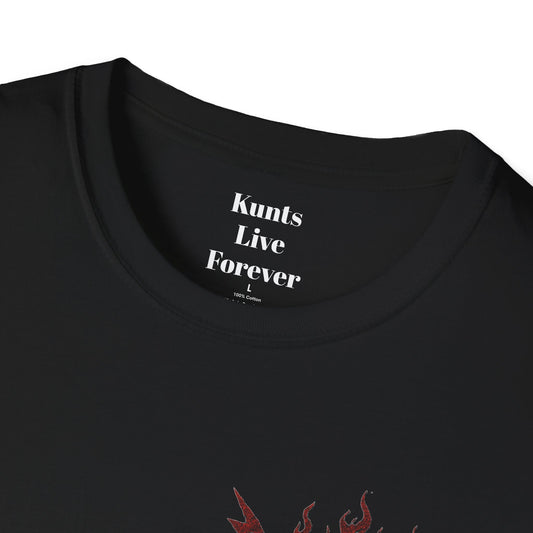 Punk streetwear tee by KLF.