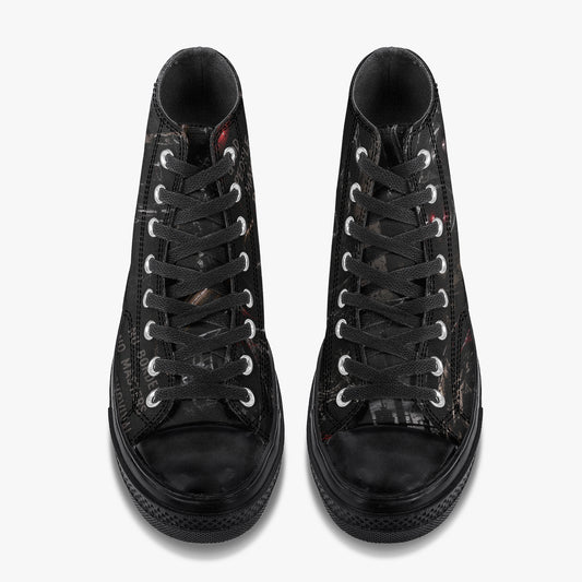 Blackout Protocol High-Top Canvas Shoes — product image 2