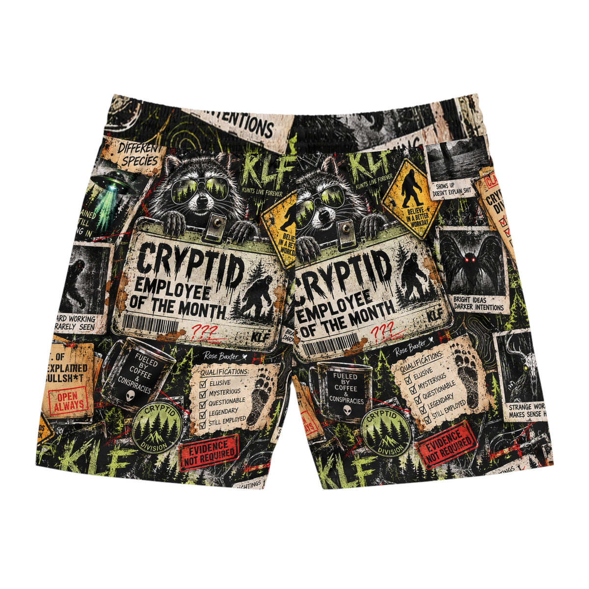 Cryptid Employee of the Month Swim Shorts — product image 6