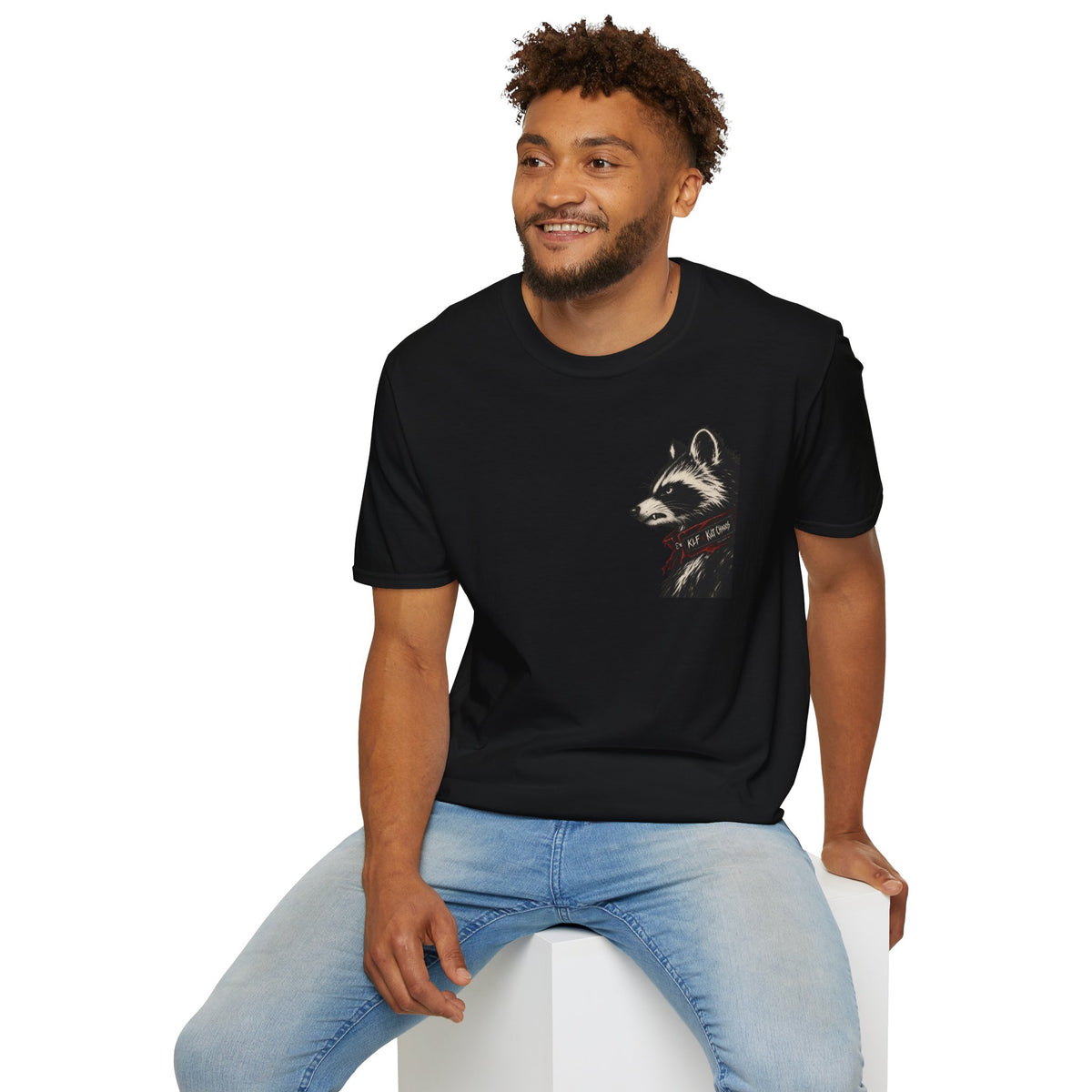 Velvet Rope Problem KLF × Kult Chaos gothic punk graphic tee mockup 6