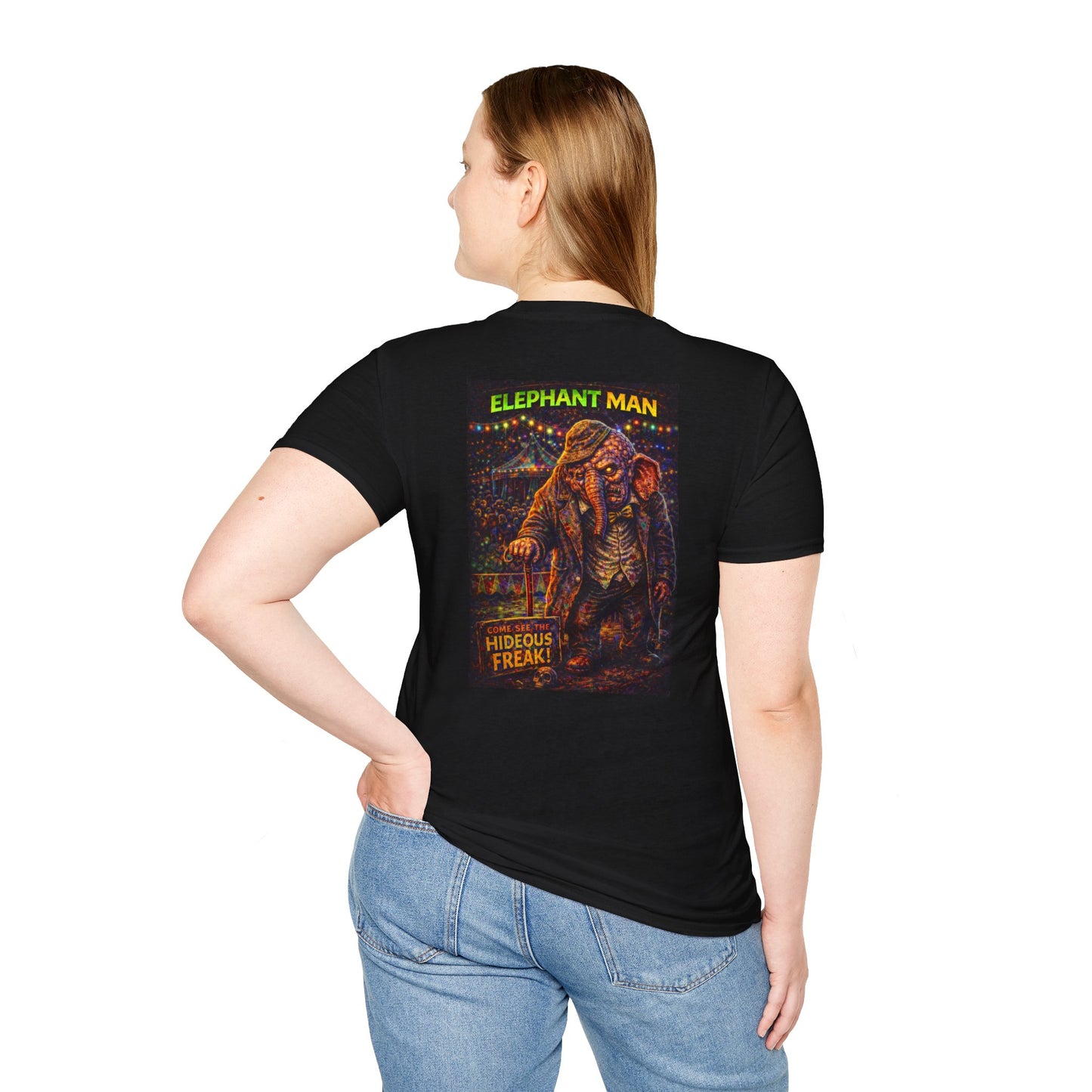KLF “Elephant Man” Tee | Carnival of Chaos – Freakshow Expansion | KLF Merch