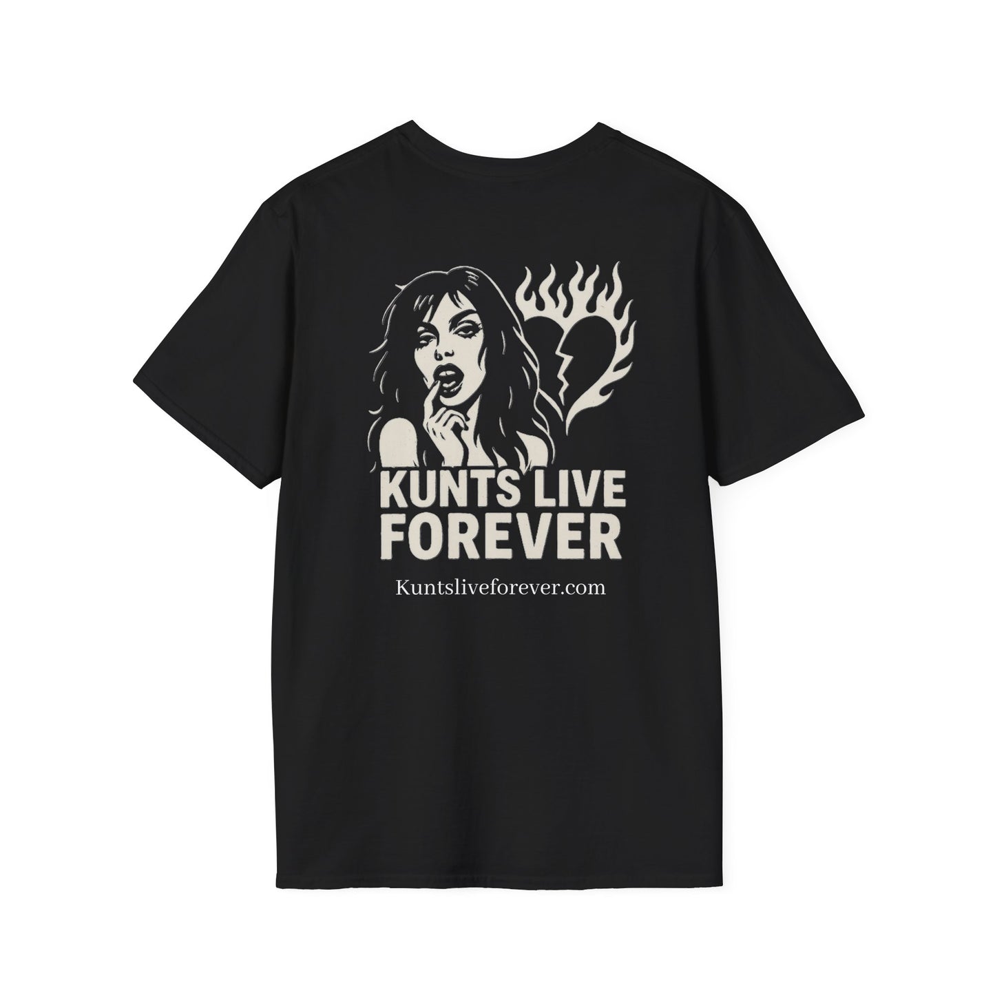 KLF "Lips" Tee - Kunts Live Forever