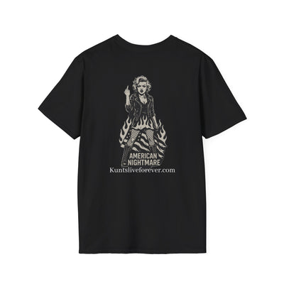 Rebel "American Nightmare" Tee - Kunts Live Forever