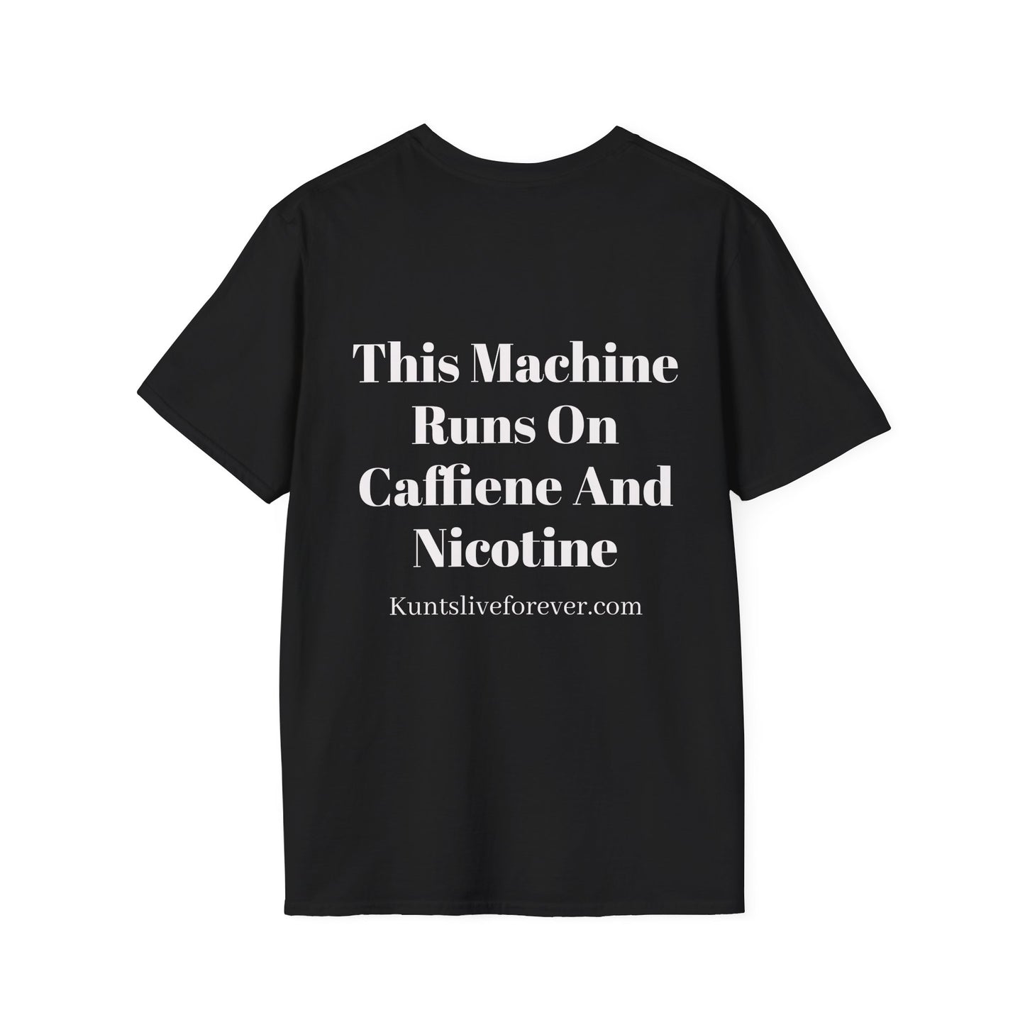 KLF Caffeine & Nicotine Tee - Kunts Live Forever