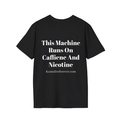 KLF Caffeine & Nicotine Tee - Kunts Live Forever