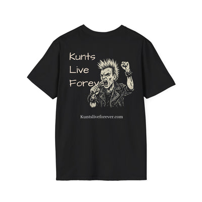 Rebel "Riot Born" Tee - Kunts Live Forever