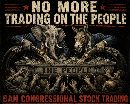 No More Trading on the People – Ban Congressional Stock Trading