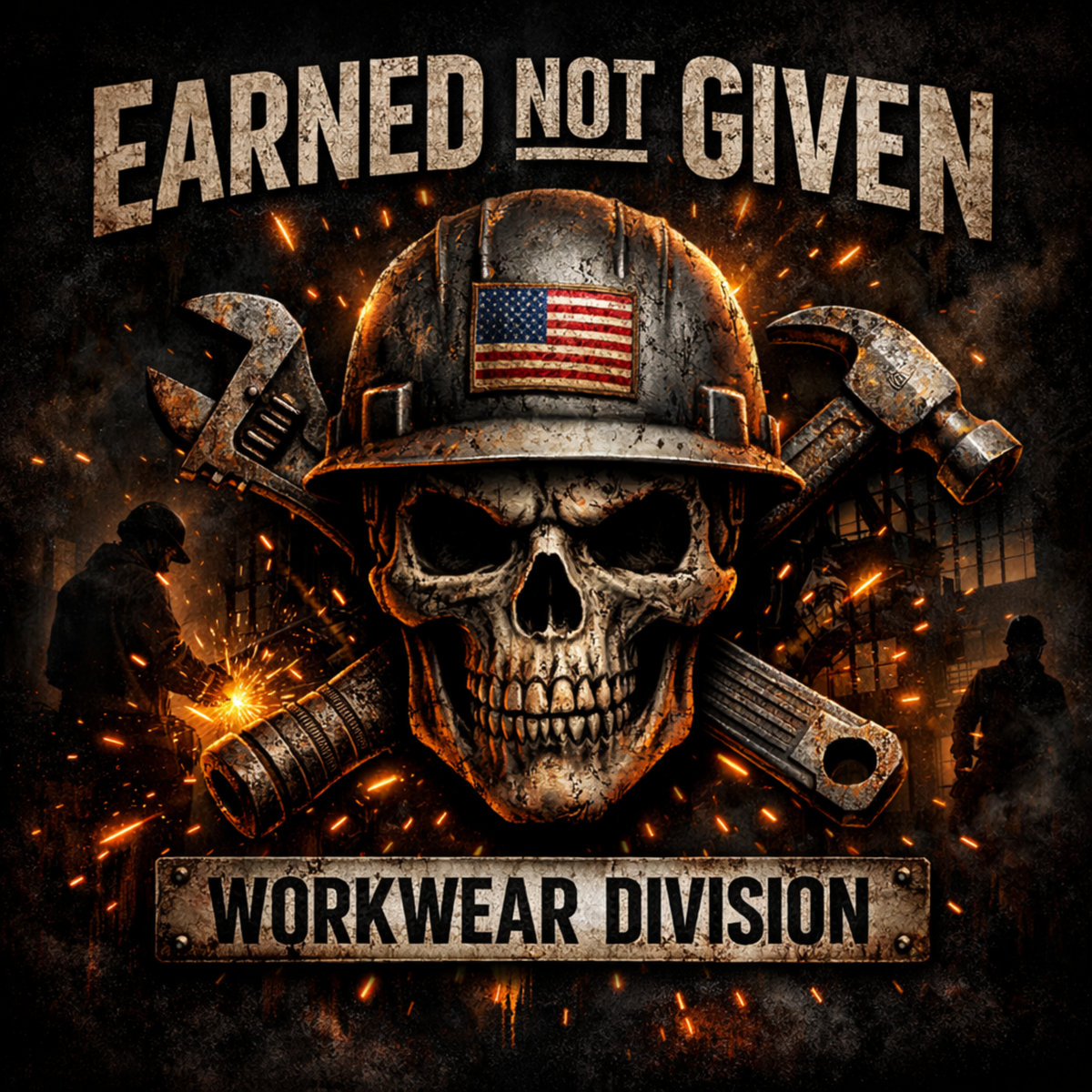 Original Earned Not Given Workwear Division KLF artwork