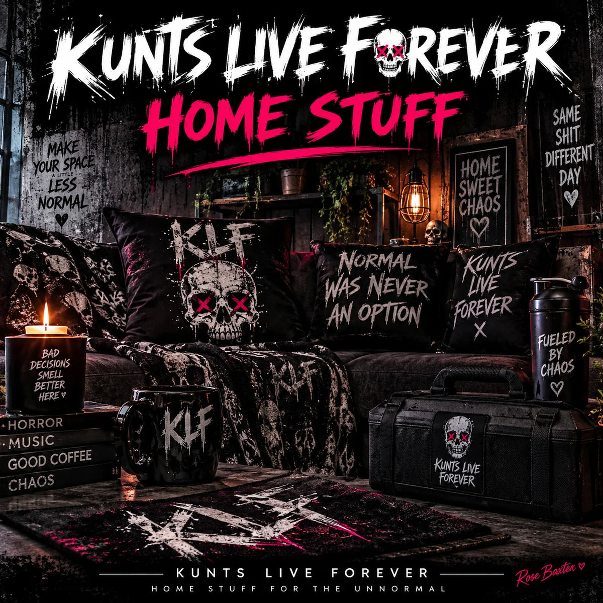 Home Stuff collection artwork | Kunts Live Forever