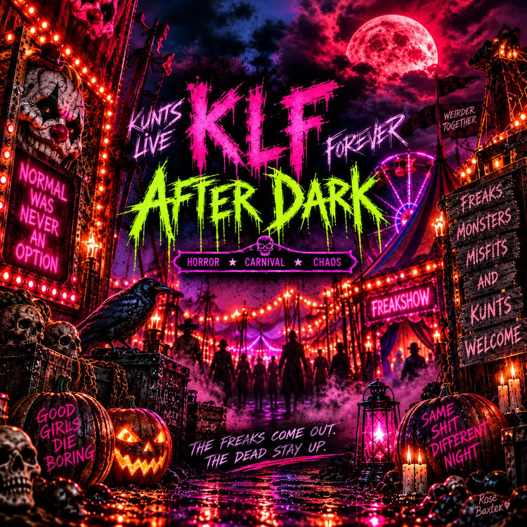 KLF AFTER DARK collection artwork | Kunts Live Forever