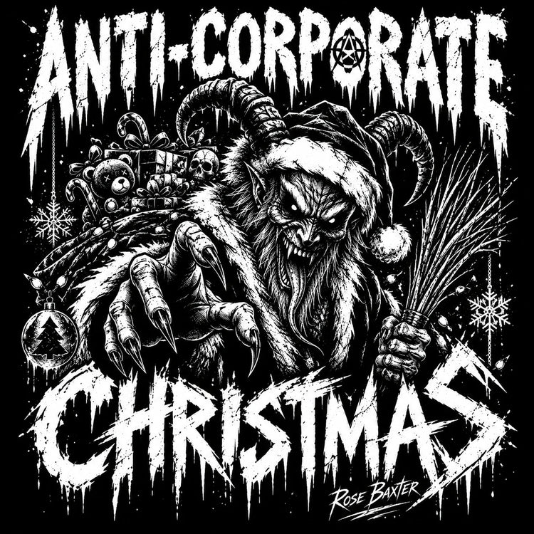 Anti-Corporate Christmas collection artwork | Kunts Live Forever