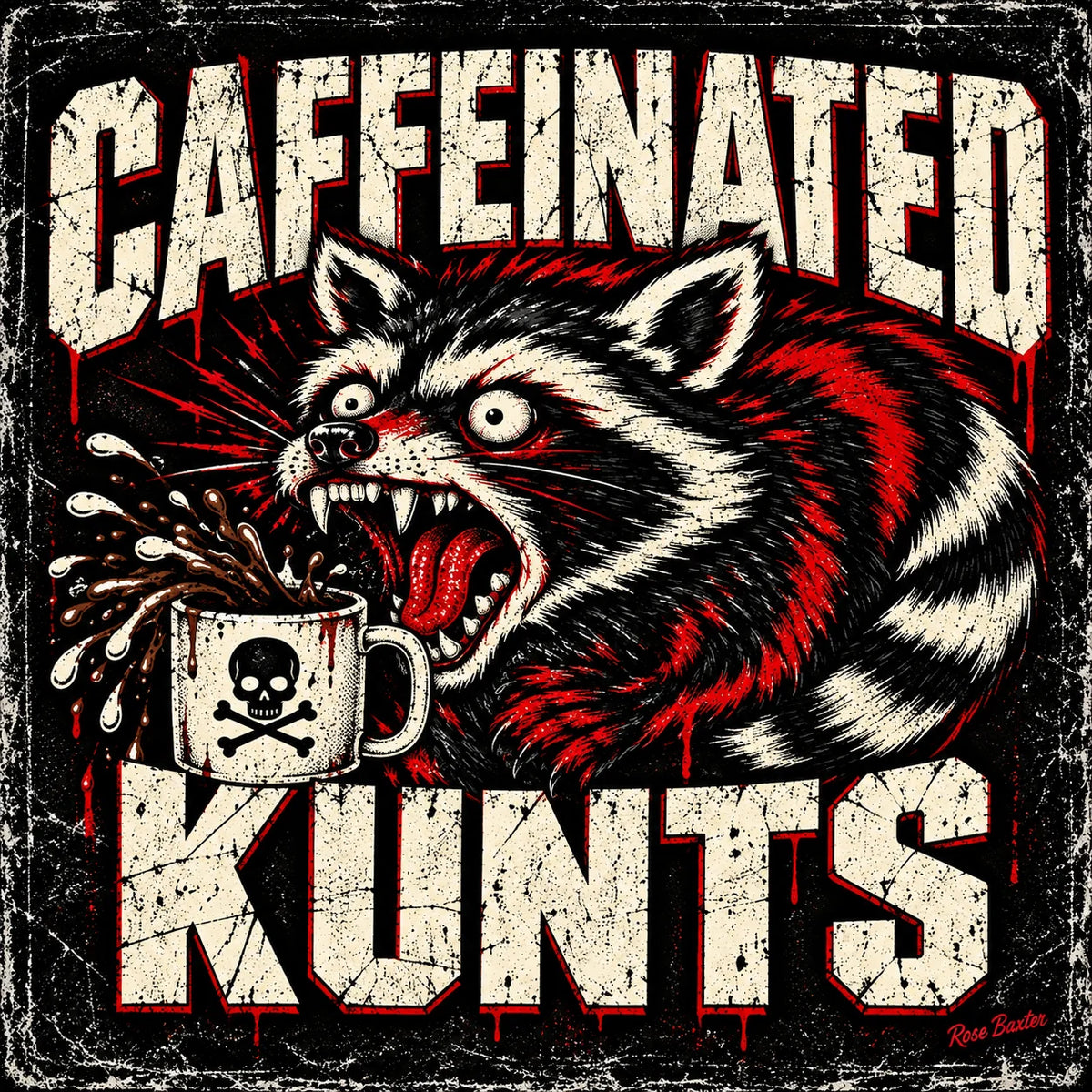 Caffeinated Kunts collection artwork | Kunts Live Forever