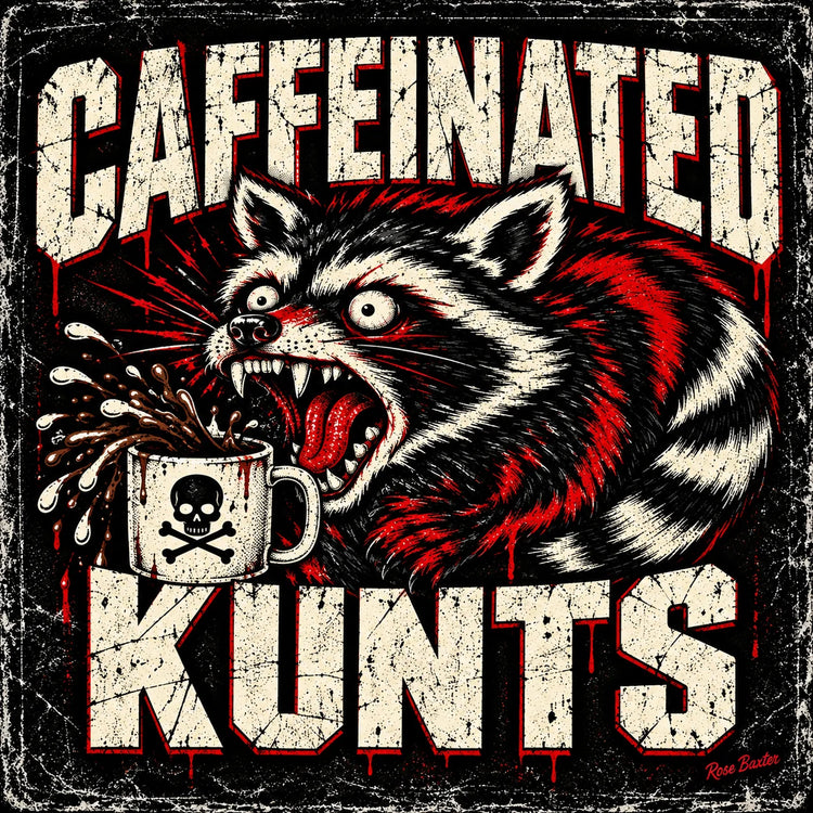 Caffeinated Kunts collection artwork | Kunts Live Forever