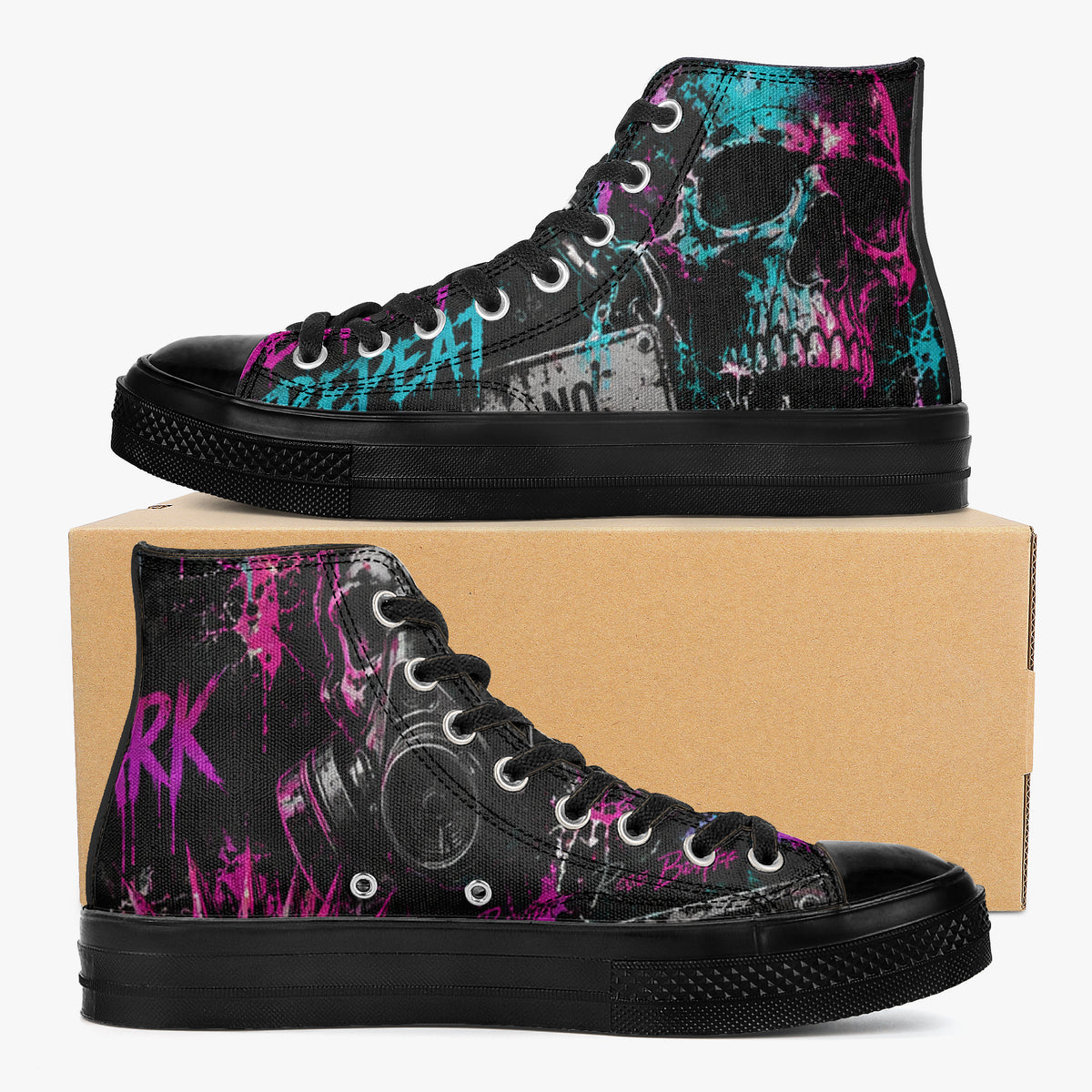 After Dark High Top Canvas Shoes — product image 9