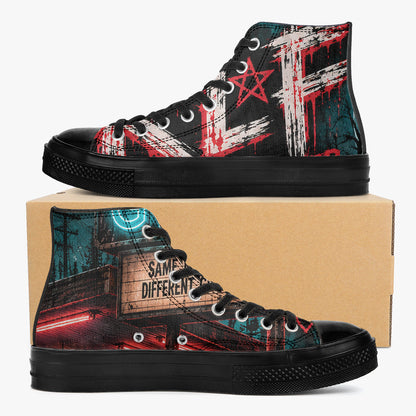 KLF Dead End High Top Canvas Shoes — product image 9