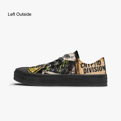 Cryptid Employee of the Month Low Top Canvas Shoes — product image 4