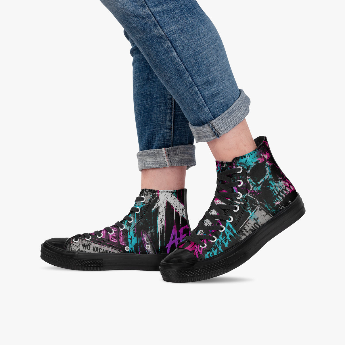 After Dark High Top Canvas Shoes — product image 6