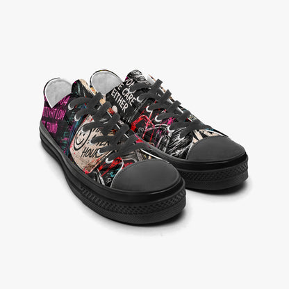 Clocked In / Checked Out Low-Top Canvas Shoes product view 2