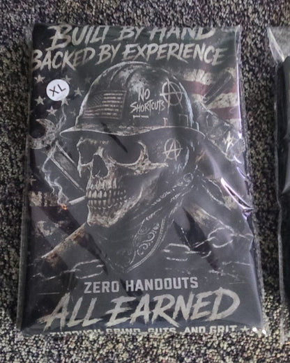 Built by Hand Backed by Experience Tee | KLF Workwear