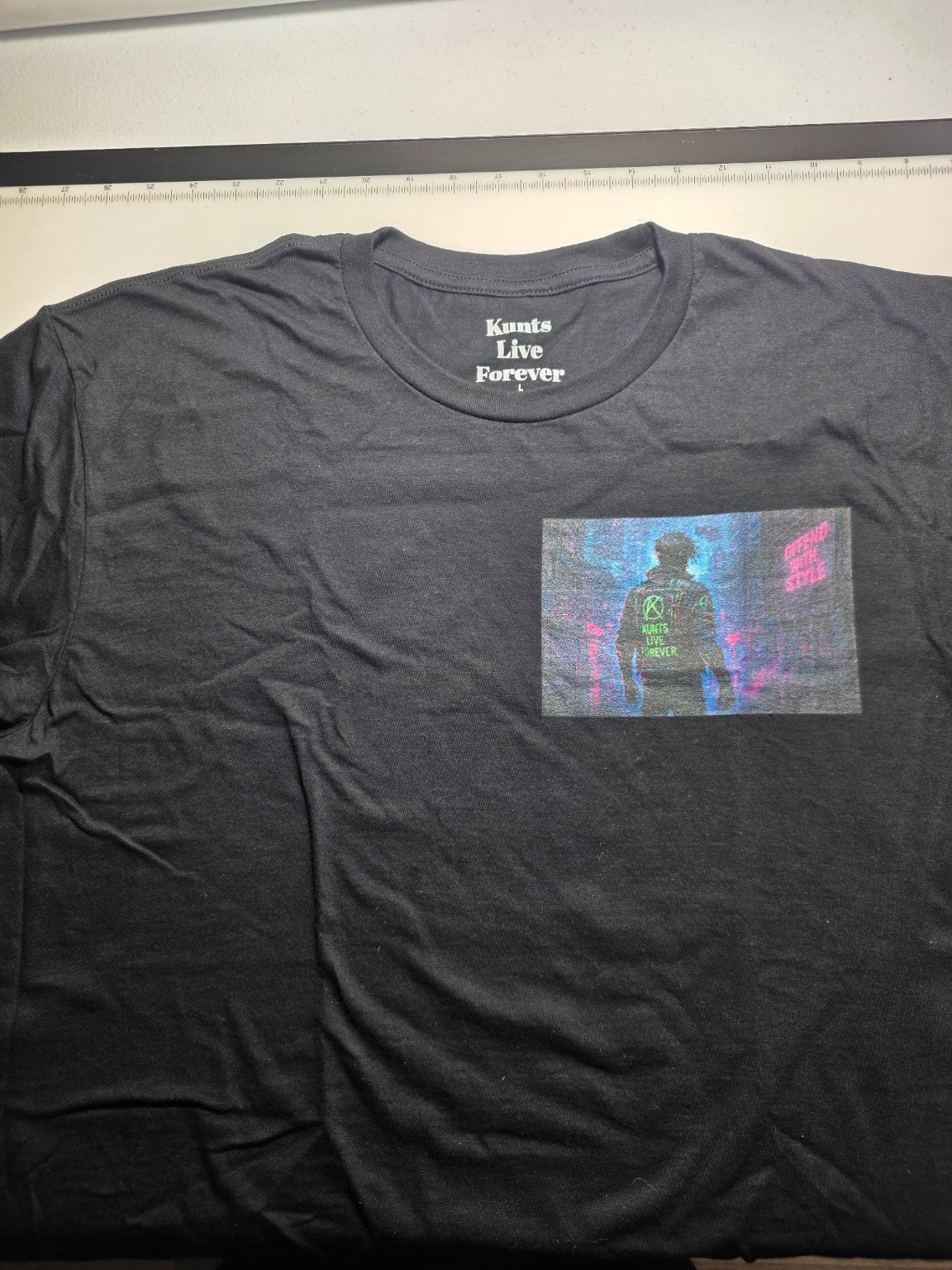 KLF "Neon Rebellion: City of Offense” Tee | KLF Streetwear