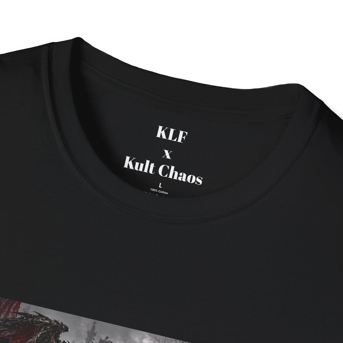 Wrong Fucking Neighborhood gothic cemetery graphic tee