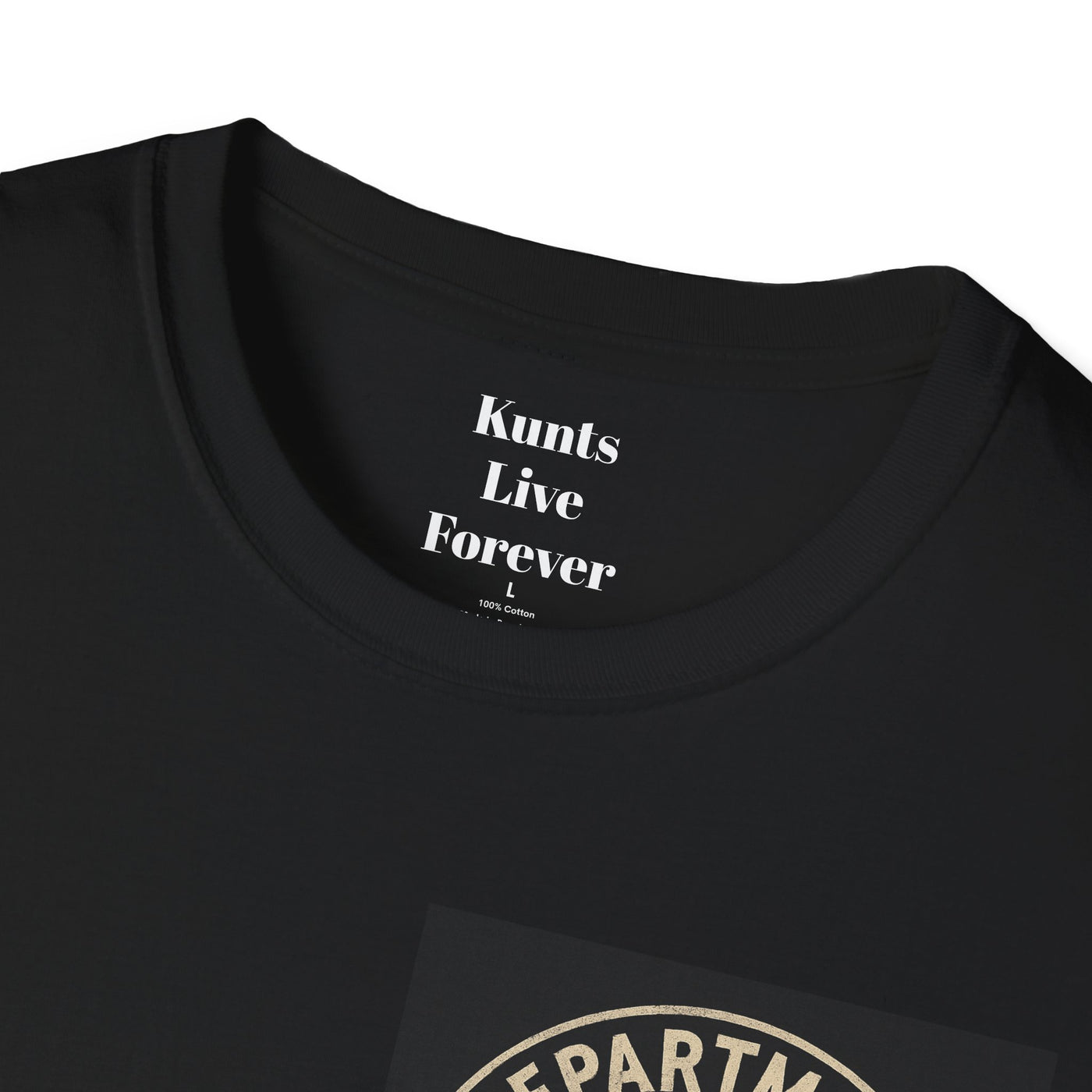 Punk streetwear tee by KLF.