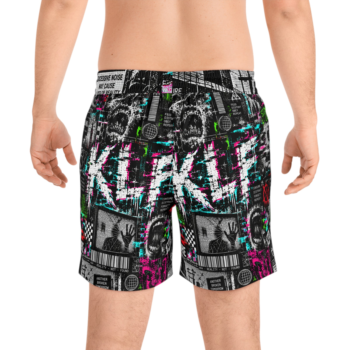 KLF System Failure Mid Length Swim Shorts — KLF product image 1