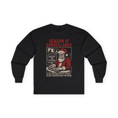 KLF “Season of Surveillance” – Anti-Corporate Christmas Long Sleeve