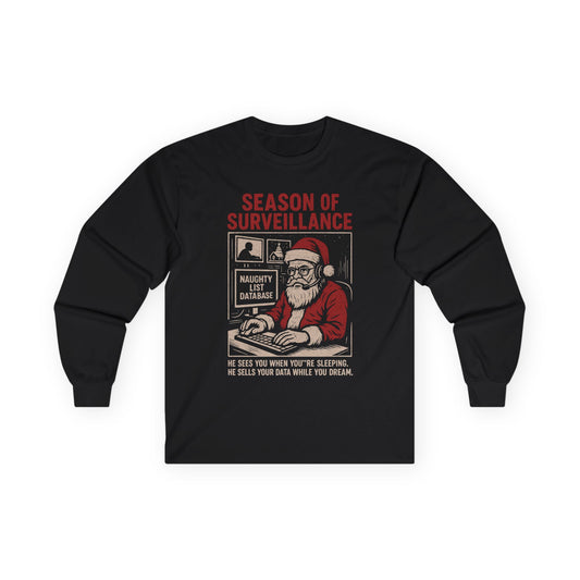 KLF “Season of Surveillance” – Anti-Corporate Christmas Long Sleeve