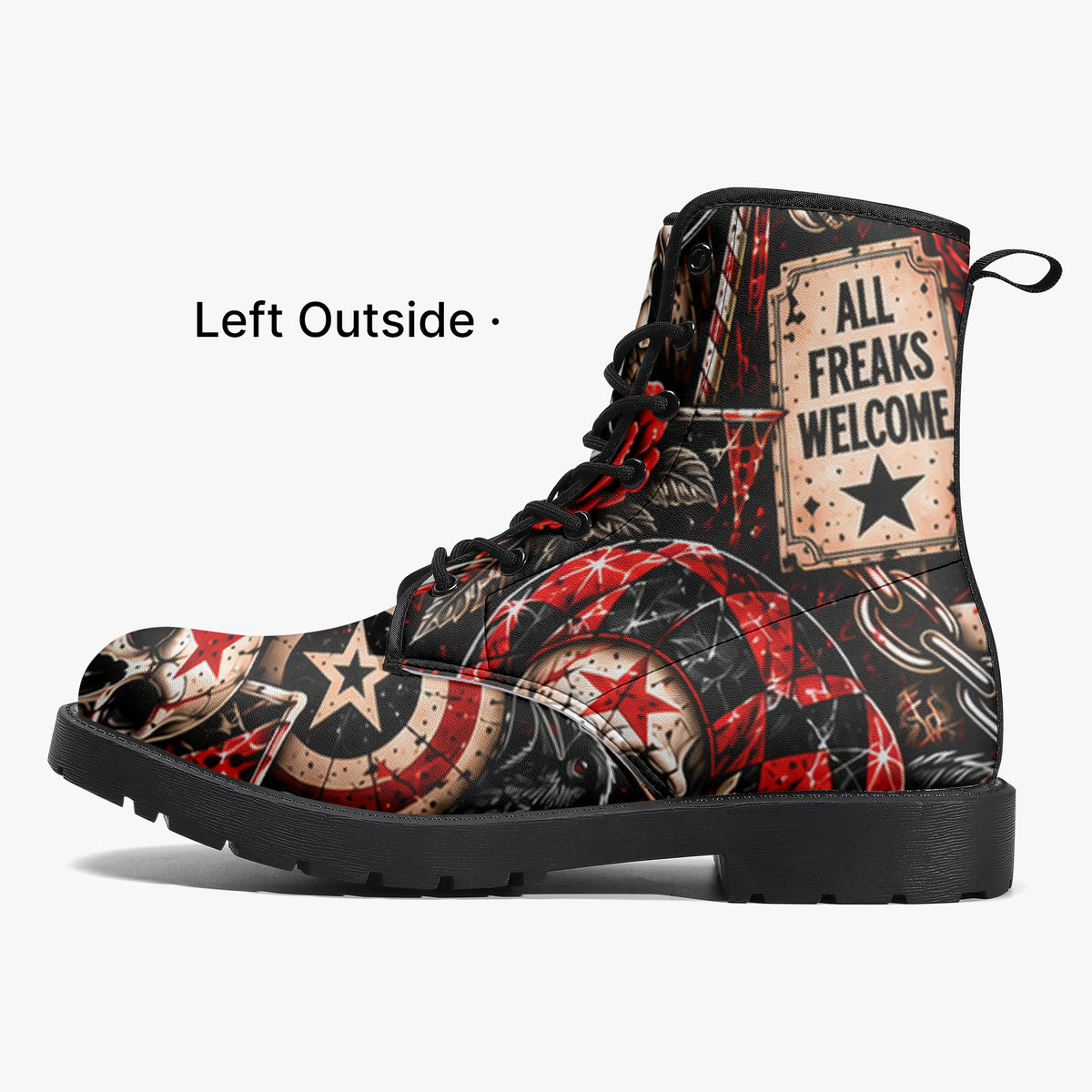 Carnival of Chaos Leather Boots — product image 2