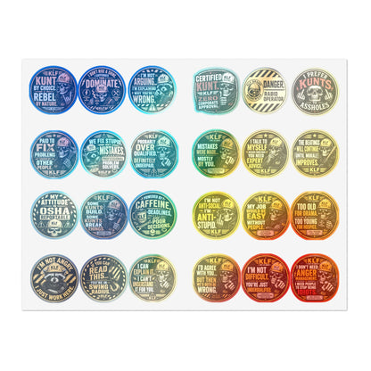 KLF Dept. of Adhesive Warfare 240-Sticker Bulk Bundle product image