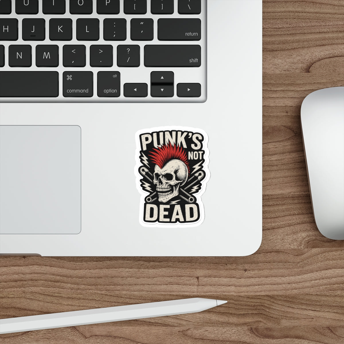 KLF “Punk’s Not Dead” Die-Cut Sticker | KLF Merch