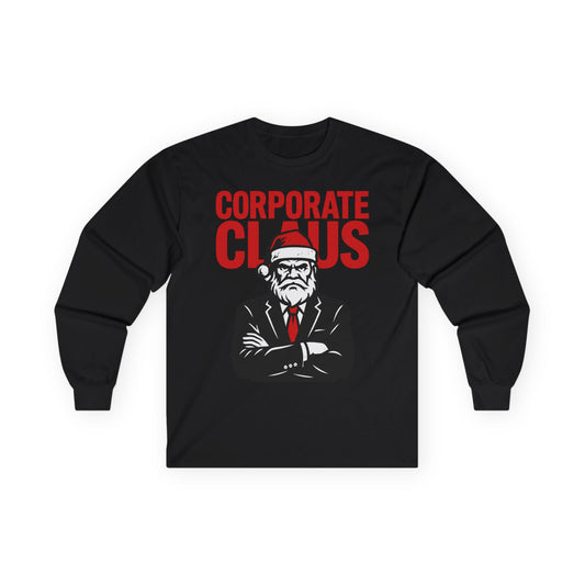 KLF “Corporate Claus” – Anti-Corporate Christmas Long Sleeve