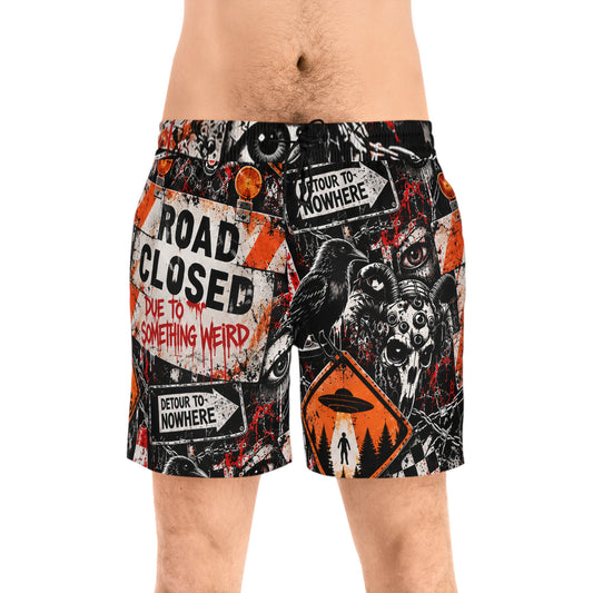 Road Closed Mid Length Swim Shorts – product image 1