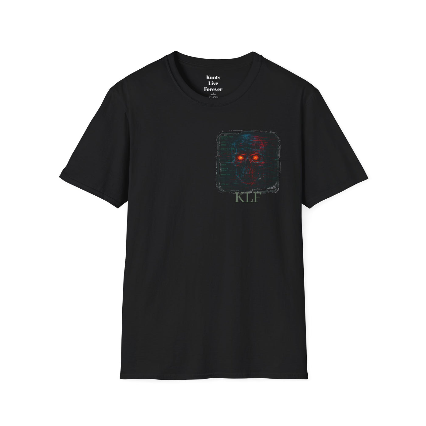 Punk streetwear tee by KLF.