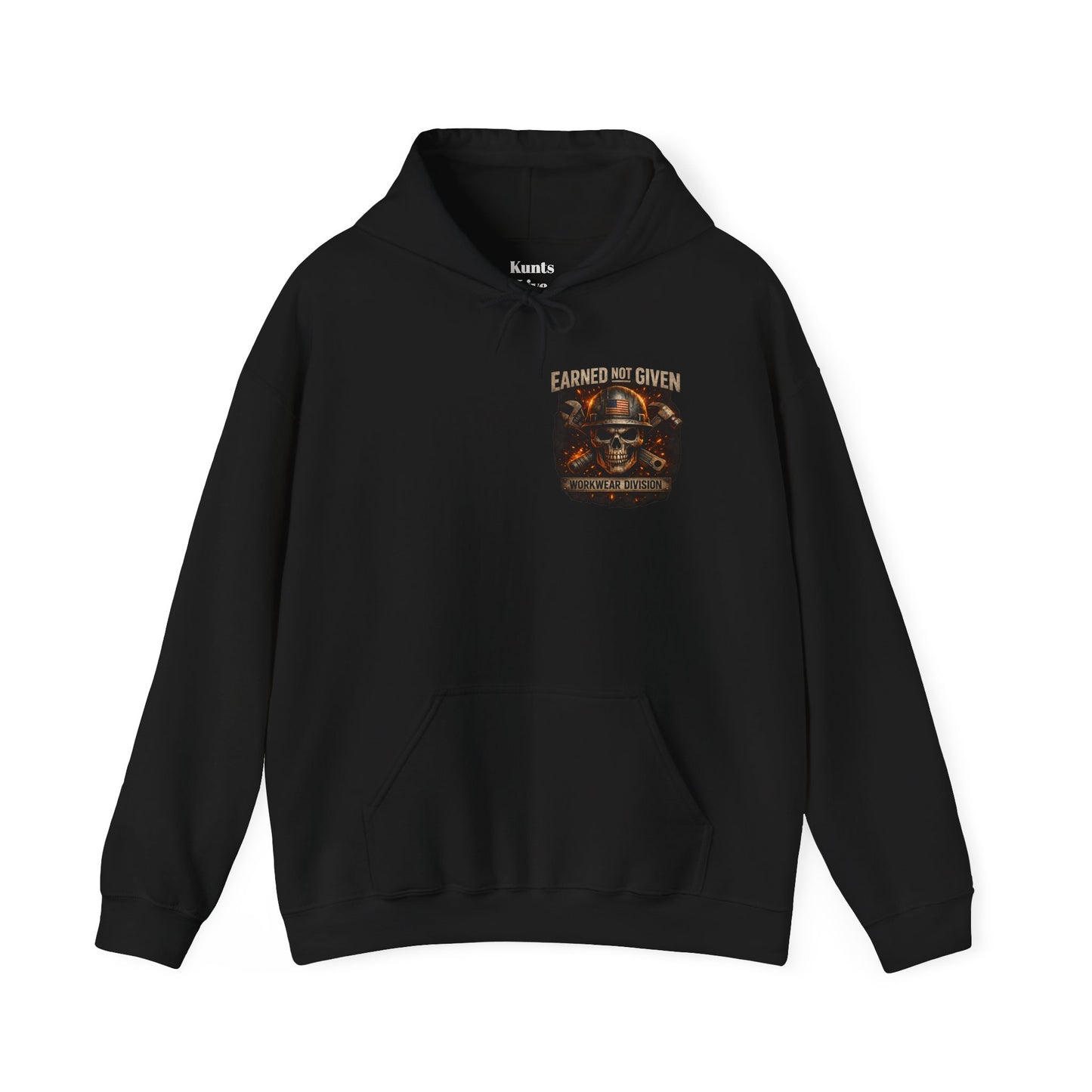 Earned Not Given Hoodie | KLF Punk Workwear