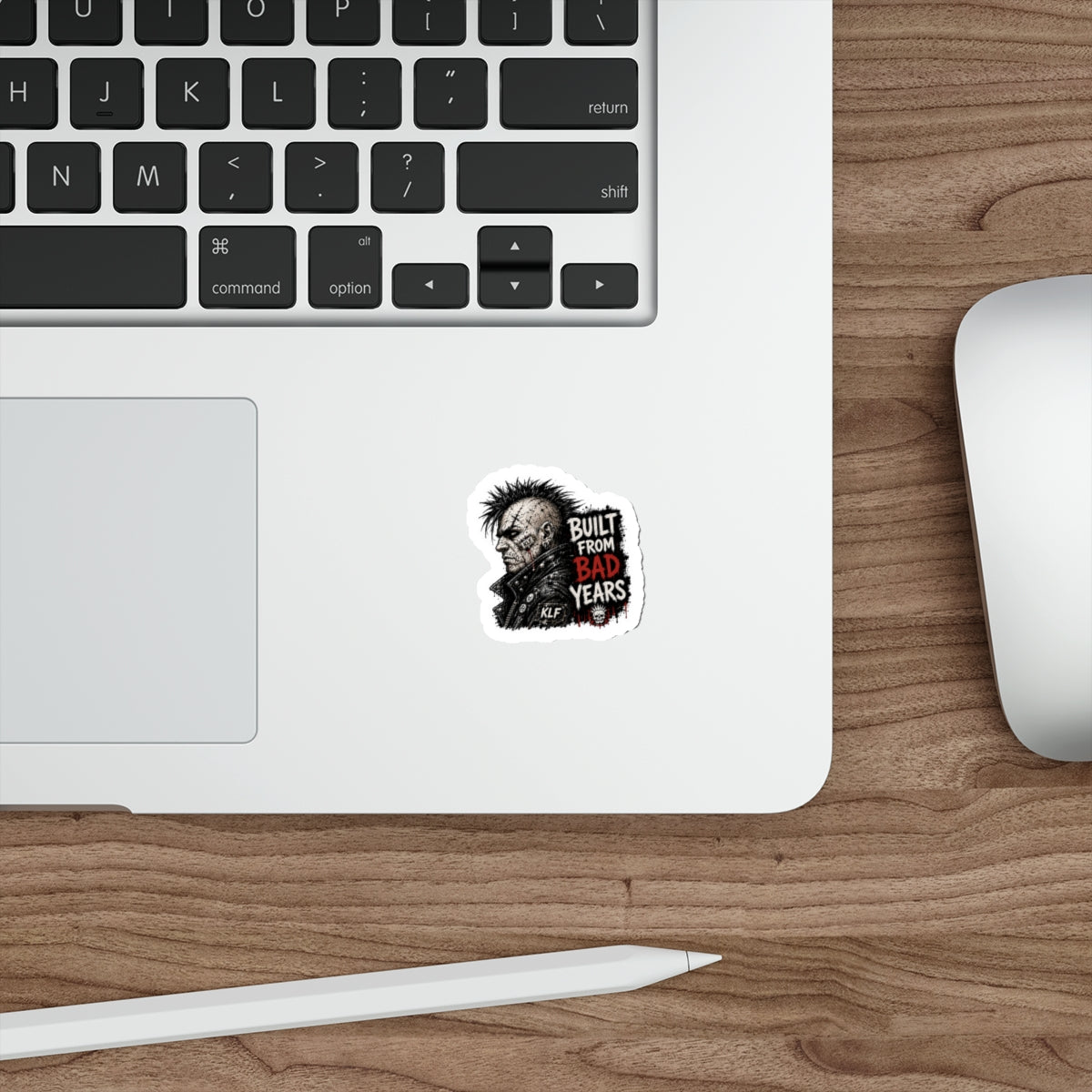 KLF “Built From Bad Years” Die-Cut Sticker | KLF Merch