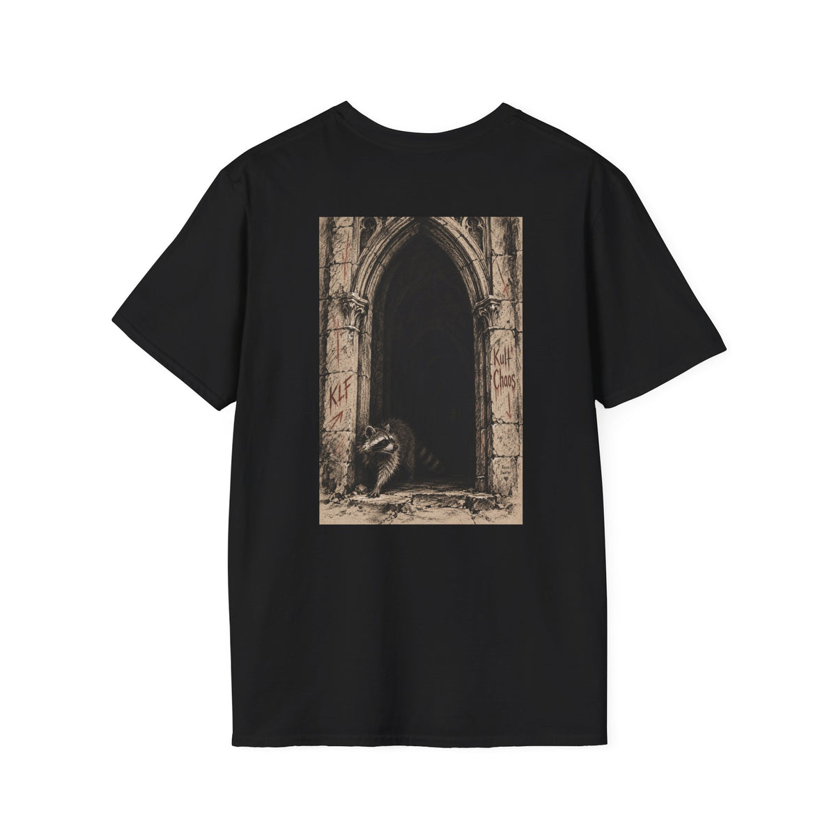 Not My Fucking Problem KLF × Kult Chaos gothic horror dark humor graphic tee artwork