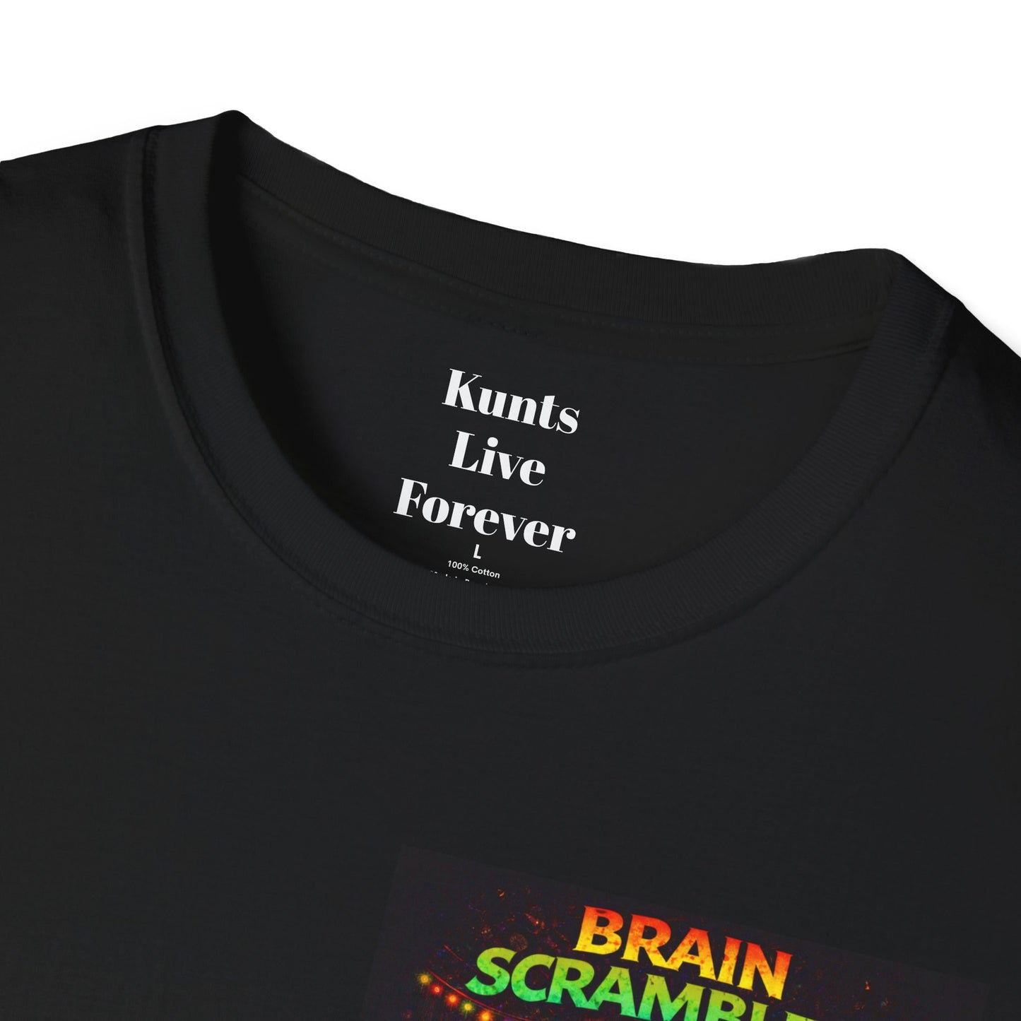 KLF “Brain Scrambler” Tee | Carnival of Chaos – Freakshow Expansion | KLF Merch